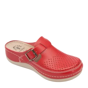 Ženska klompa fratelli D-300 crvena