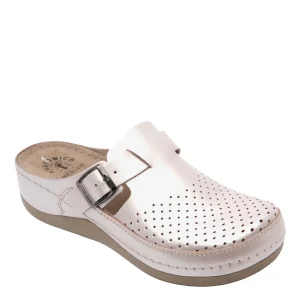 Anatomske kožne klompe fratelli babb D-300 srebro