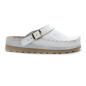 Anatomske kožne klompe fratelli babb D-314 bijele