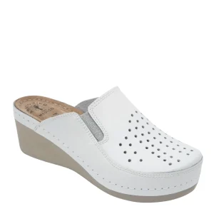 Ženska klompa fratelli D-310 bijela