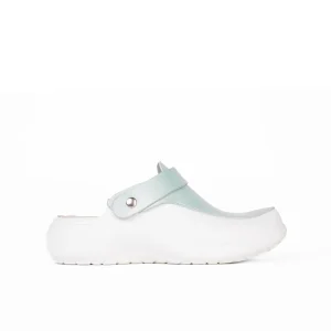 BIANCOMOLINA anatomska klompa EVA light mint