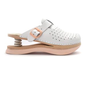 Biancomolina klompa na feder F01 bijela
