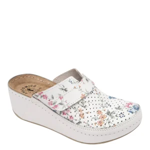 Anatomske kožne klompe fratelli babb d-130 cvijetna