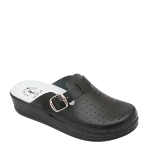 Ženska klompa fratelli D-06 crna