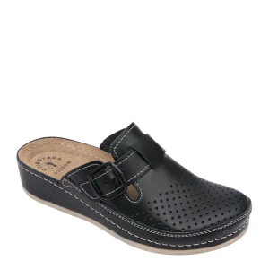 Ženska klompa fratelli D-134 crna