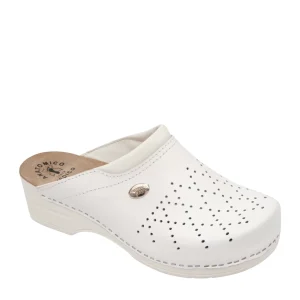 Ženska klompa fratelli D-23 bijela