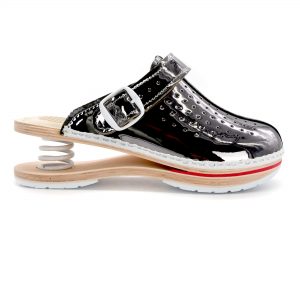 Biancomolina klompa feder F06 antik srebro