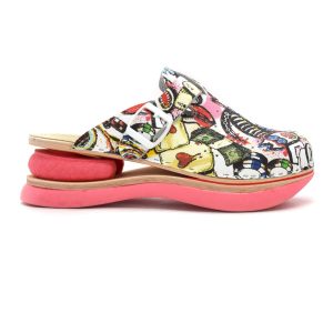 Biancomolina klompe na zračni jastuk AA01 srce