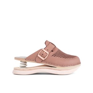 Biancomolina klompa na feder F01 terakota